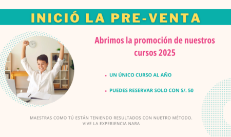 Pre-venta de los cursos de Nara